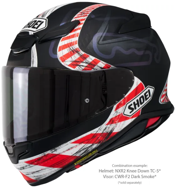 SHOEI NXR 2 Knee DownSeitenansicht